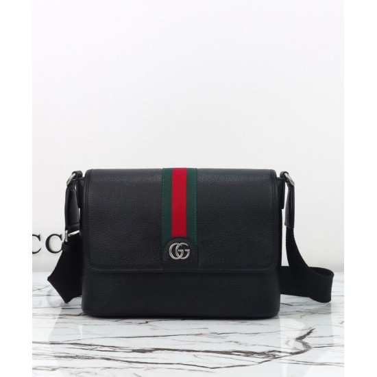 Replica Borsa a tracolla Gucci Ophidia media 834467 Nero