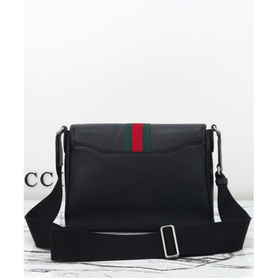 Replica Borsa a tracolla Gucci Ophidia media 834467 Nero