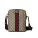 Replica Borsa a tracolla Gucci Ophidia piccola 839103 Caffè scuro