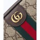 Replica Borsa a tracolla Gucci Ophidia piccola 839103 Caffè scuro