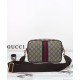 Replica Borsa a tracolla Gucci Ophidia piccola 839155 Caffè scuro