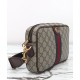 Replica Borsa a tracolla Gucci Ophidia piccola 839155 Caffè scuro