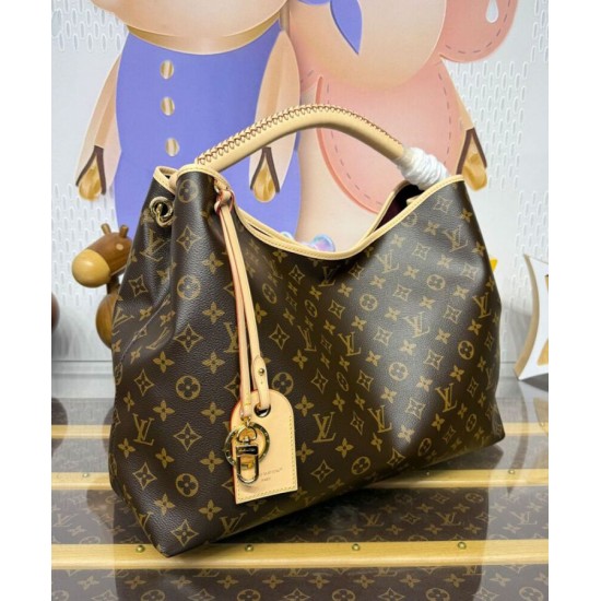 Replica Borsa Louis Vuitton Again m25877 Marrone