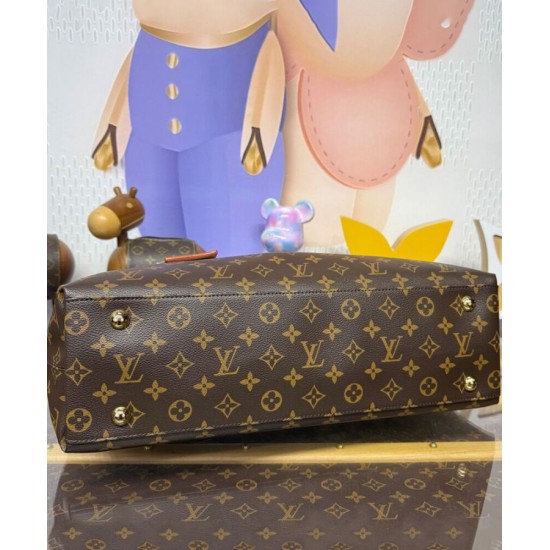 Replica Borsa Louis Vuitton Again m25877 Marrone