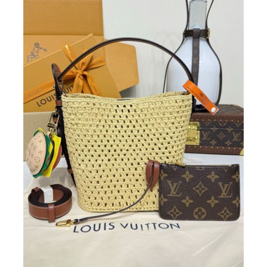 Replica Borsa Louis Vuitton All In BB m14217 Albicocca