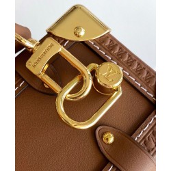 Replica Borsa Louis Vuitton Side Trunk MM Caffè
