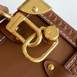 Replica Borsa Louis Vuitton Side Trunk MM Caffè