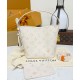 Replica Borsa Louis Vuitton All In BB m25673 Crema
