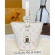 Replica Borsa Louis Vuitton All In BB m25673 Crema