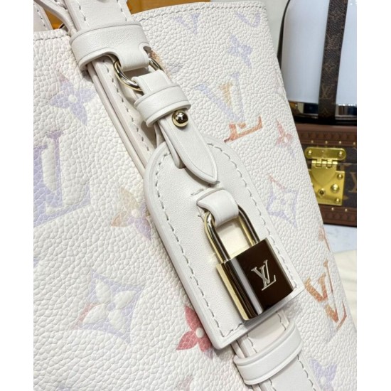 Replica Borsa Louis Vuitton All In BB m25673 Crema