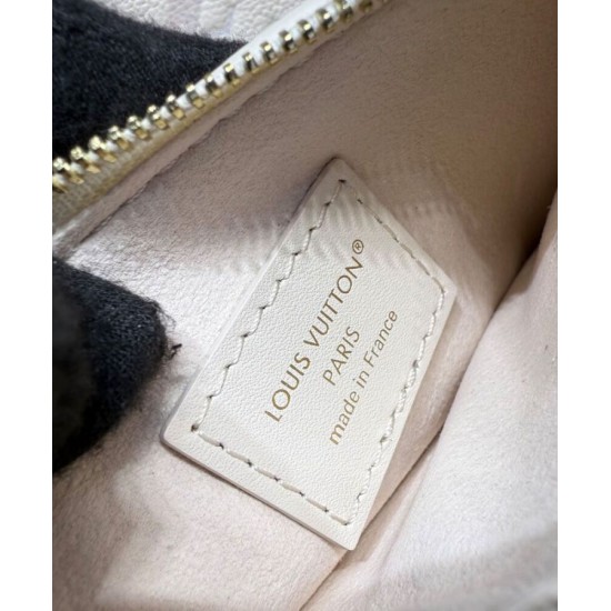 Replica Borsa Louis Vuitton All In BB m25673 Crema