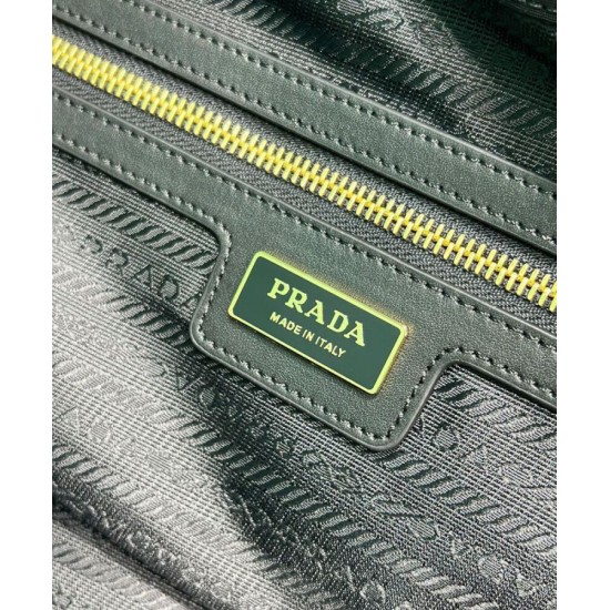 Replica Borsa Prada Re-Edition 1980 grande in Saffiano Re-Nylon, nera