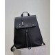 Replica Zaino YSL Saint Laurent Sac De Jour in pelle martellata, nero