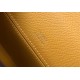 Replica Borsa Hermès Kelly Pochette in pelle Epsom gialla