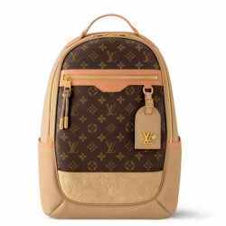 Replica Zaino Louis Vuitton Outdoor in pelle martellata M12624