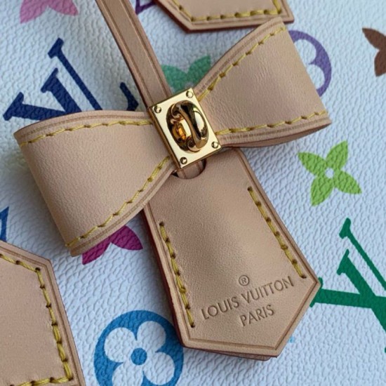 Replica Borsa Louis Vuitton LV x TM Alma BB in tela Monogram Multicolore M13078