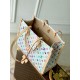 Replica Borsa Louis Vuitton LV x TM OnTheGo MM in tela Monogram Multicolore M13079