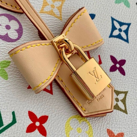 Replica Borsa Louis Vuitton LV x TM OnTheGo MM in tela Monogram Multicolore M13079