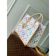 Replica Borsa Louis Vuitton LV x TM OnTheGo MM in tela Monogram Multicolore M13079