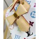 Replica Borsa a mano Louis Vuitton LV x TM in tela Monogram Multicolore M13084