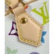 Replica Borsa a mano Louis Vuitton LV x TM in tela Monogram Multicolore M13084