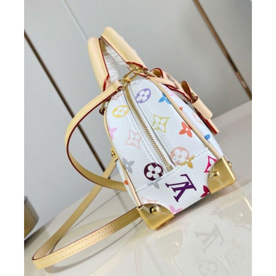 Replica Borsa a mano Louis Vuitton LV x TM in tela Monogram Multicolore M13084
