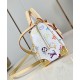 Replica Borsa a mano Louis Vuitton LV x TM in tela Monogram Multicolore M13084