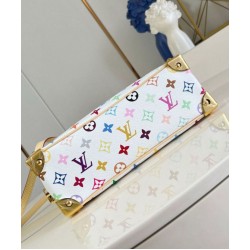 Replica Borsa a mano Louis Vuitton LV x TM in tela Monogram Multicolore M13084