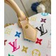 Replica Borsa Louis Vuitton LV x TM Speedy Bandouliere 25 in tela Monogram Multicolore M13085