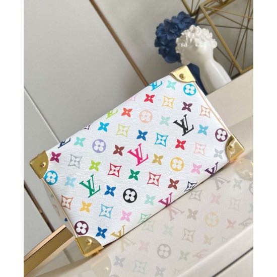 Replica Borsa Louis Vuitton LV x TM Speedy Bandouliere 25 in tela Monogram Multicolore M13085