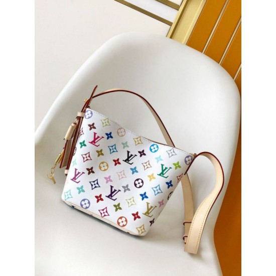 Replica Borsa Louis Vuitton LV x TM All In BB in tela Monogram multicolore M13089