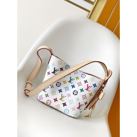Replica Borsa Louis Vuitton LV x TM All In BB in tela Monogram multicolore M13089