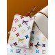 Replica Borsa Louis Vuitton LV x TM All In BB in tela Monogram multicolore M13089