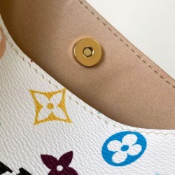Replica Borsa Louis Vuitton LV x TM All In BB in tela Monogram multicolore M13089