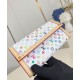 Replica Portafoglio Louis Vuitton LV x TM Sarah in tela Monogram Multicolore M13397