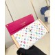 Replica Portafoglio Louis Vuitton LV x TM Sarah in tela Monogram Multicolore M13397