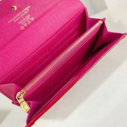 Replica Portafoglio Louis Vuitton LV x TM Sarah in tela Monogram Multicolore M13397