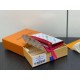Replica Portamonete Louis Vuitton LV x TM Rosalie in tela Monogram Multicolore M13399
