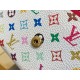 Replica Portamonete Louis Vuitton LV x TM Rosalie in tela Monogram Multicolore M13399