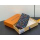 Replica Portafoglio Louis Vuitton LV x TM Clemence in tela Monogram Multicolore M13408