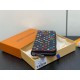 Replica Portafoglio Louis Vuitton LV x TM Clemence in tela Monogram Multicolore M13408