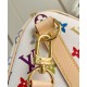 Replica Borsa Louis Vuitton LV x TM Keepall Bandouliere 45 in tela Monogram Multicolore M13742