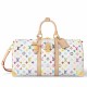Replica Borsa Louis Vuitton LV x TM Keepall Bandouliere 45 in tela Monogram Multicolore M13742