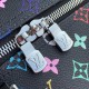 Replica Borsa Louis Vuitton LV x TM Keepall Bandouliere 50 in tela Monogram multicolore M13745