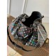 Replica Borsa Louis Vuitton LV x TM Keepall Bandouliere 50 in tela Monogram multicolore M13745