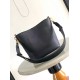 Replica Borsa Louis Vuitton Lock and Walk in pelle martellata nera M24006