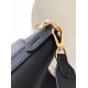 Replica Borsa Louis Vuitton Lock and Walk in pelle martellata nera M24006