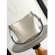Replica Borsa Louis Vuitton Lock and Walk in pelle martellata marrone M24165