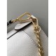 Replica Borsa Louis Vuitton Lock and Walk in pelle martellata marrone M24165