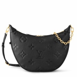 Replica Borsa hobo Louis Vuitton Loop in pelle Monogram Empreinte M46725